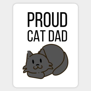 Proud Cat Dad Sticker